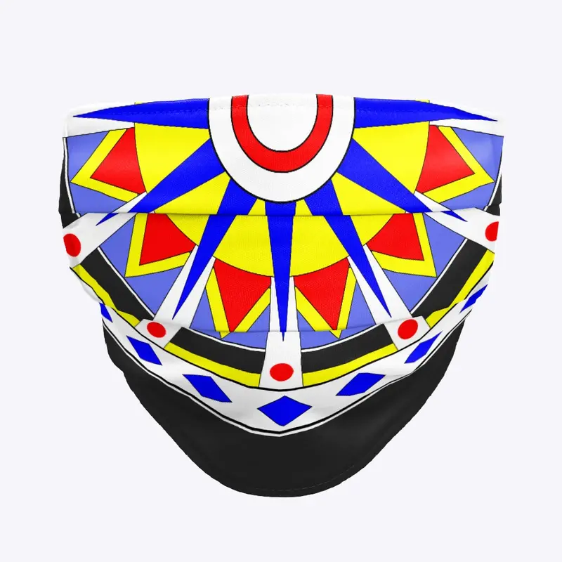 Circus Wheel mask